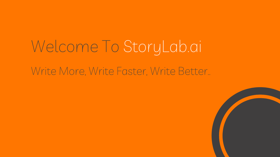 Welcome To StoryLab.ai